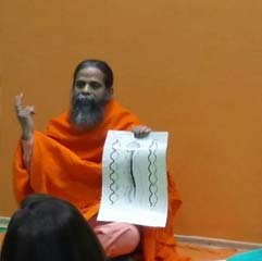 Rajahamsa Swami Nityananda Giri explains the human spine